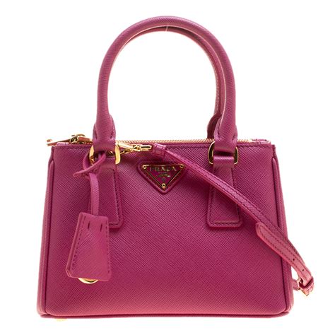 prada fuchsia bag|Prada recycled purses.